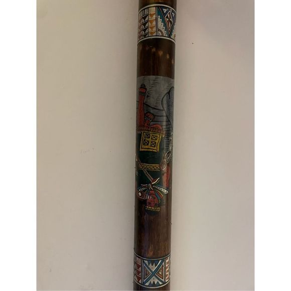 Vintage Handmade Wooden Rain Stick - Picture 1 of 4